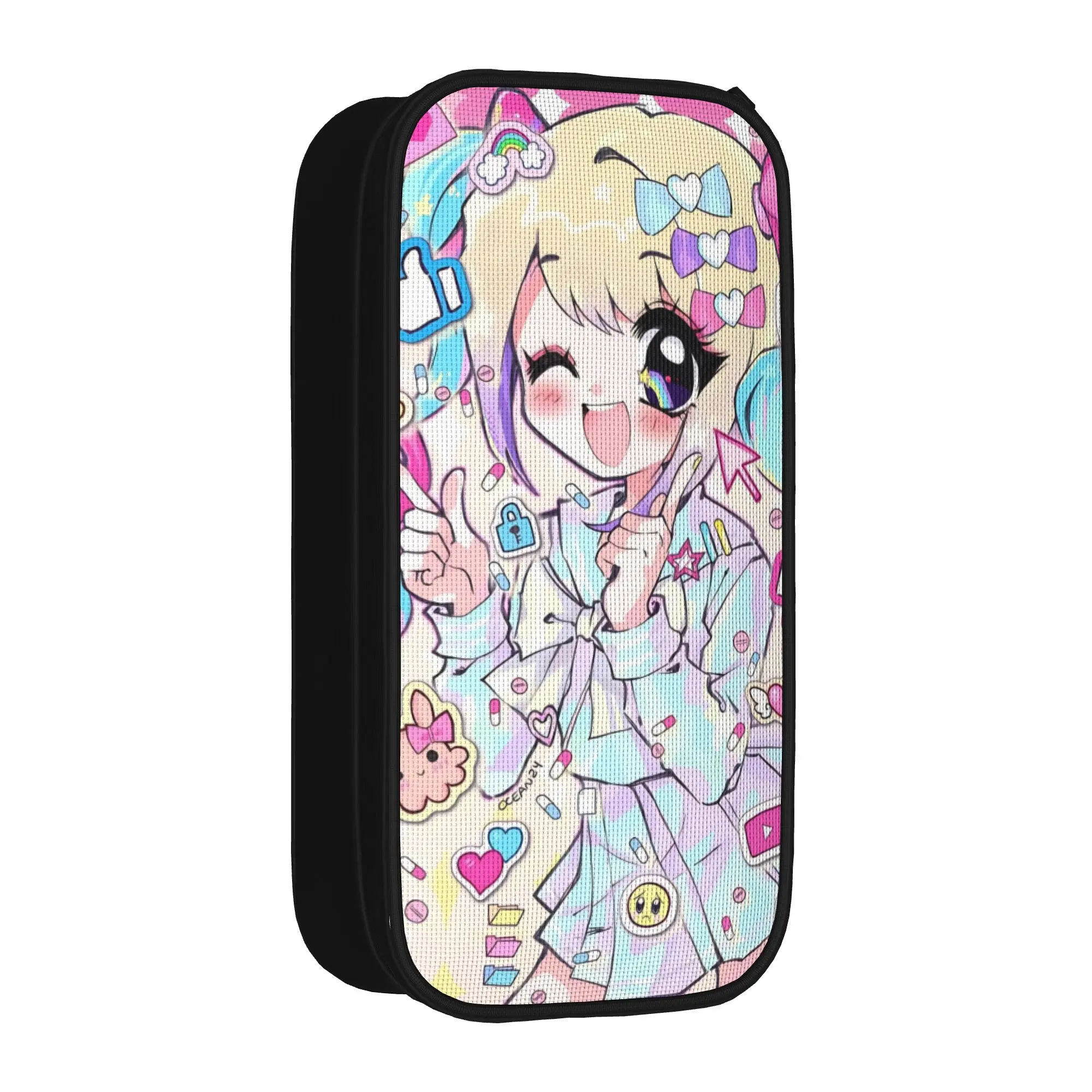 novos-estojos-de-lapis-omg-kawaii-angel-estojos-needy-girl-overdose-porta-canetas-para-mochilas-de-estudantes-material-escolar-com-ziper