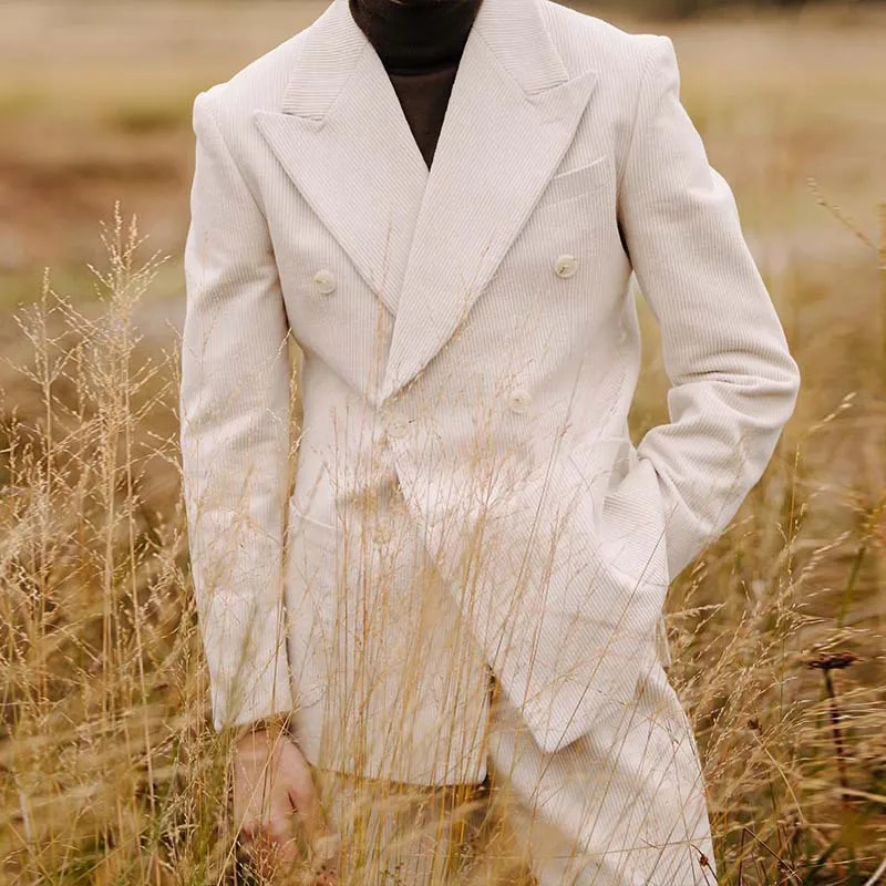 Veste de costume rétro pour homme, manteau de style occidental, veste trempée classique, court jazz, design d'intérêt spécial britannique