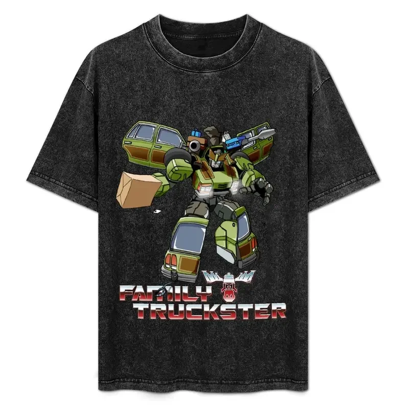 Family Truckster Transformer T-Shirt sweat quick-drying heavyweight t shirts men