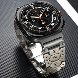 Luxury Stainless Steel Strap for Samsung Galaxy 8 40/44mm 8 Classic 46mm Metal Band for SAMSUNG GALAXY 7 ULTRA 47MM Accessories