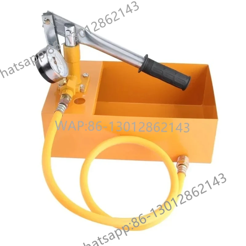 

1pc 25KG Hand Power Test Pump Universal Water Pipe Leakage Tester Manual Water Pump Durable Hydraulic Pressure Test Pump