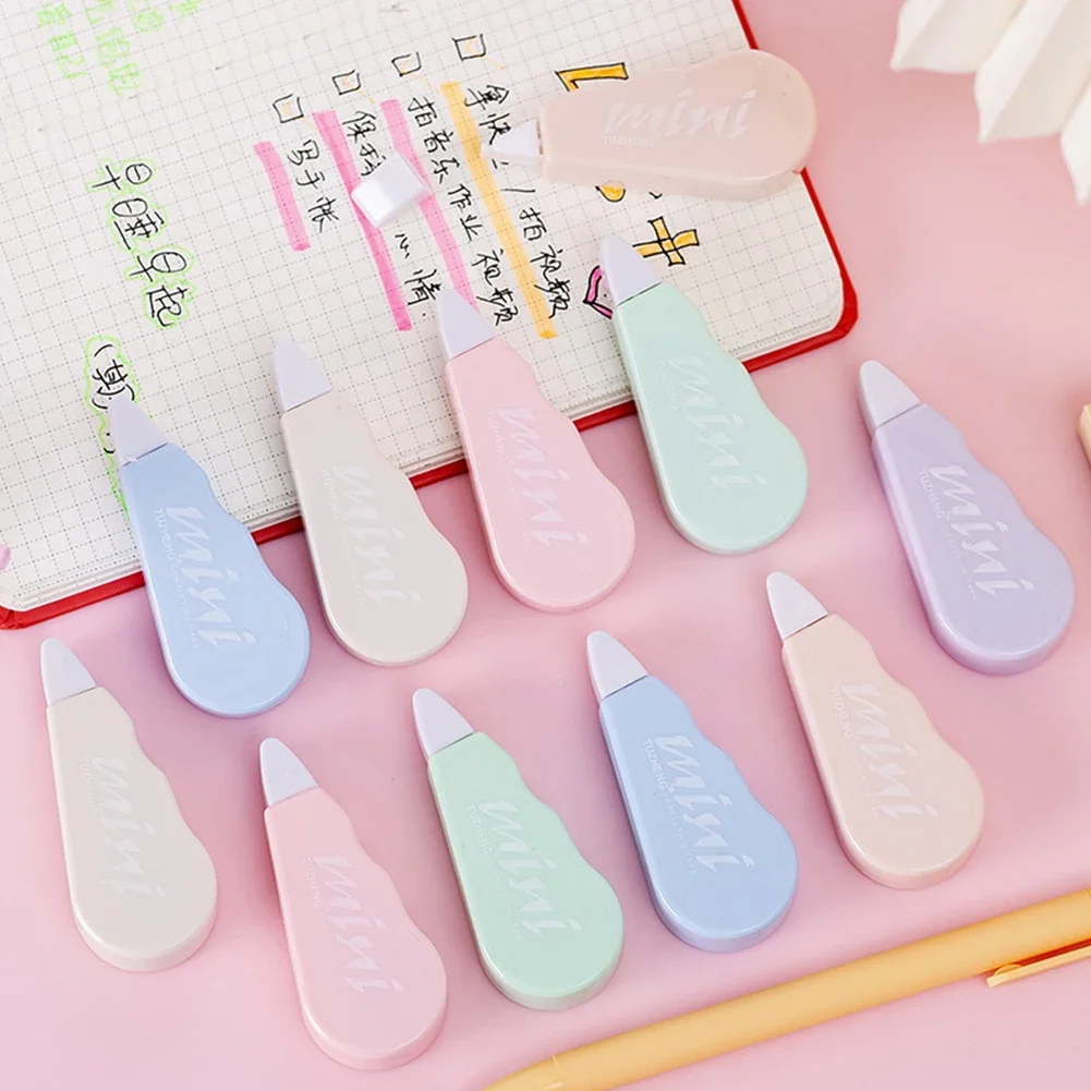 6Pcs Cute Correction Tape Kawaii Macaron Correction Tape Altered Tools School Office Stationery Kids Sweet Novelty Supplies