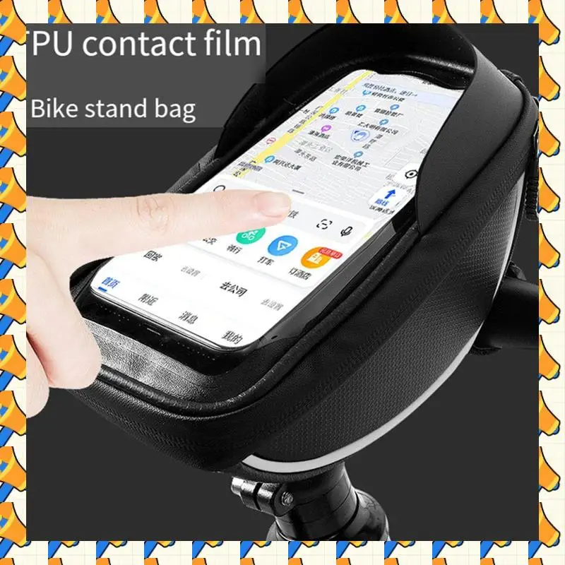 

ABYB 1 Piece Bike Bags Front Bags Mountain Road Bike Riding Hanging Bags Accessories Black