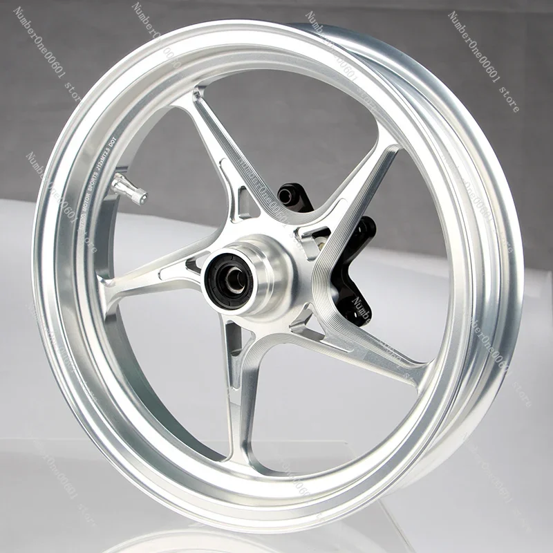 Forged Wheel Hub Is Suitable for Maverick No. 9 Electric Motorcycle Modification Front Steel Ring 2.5