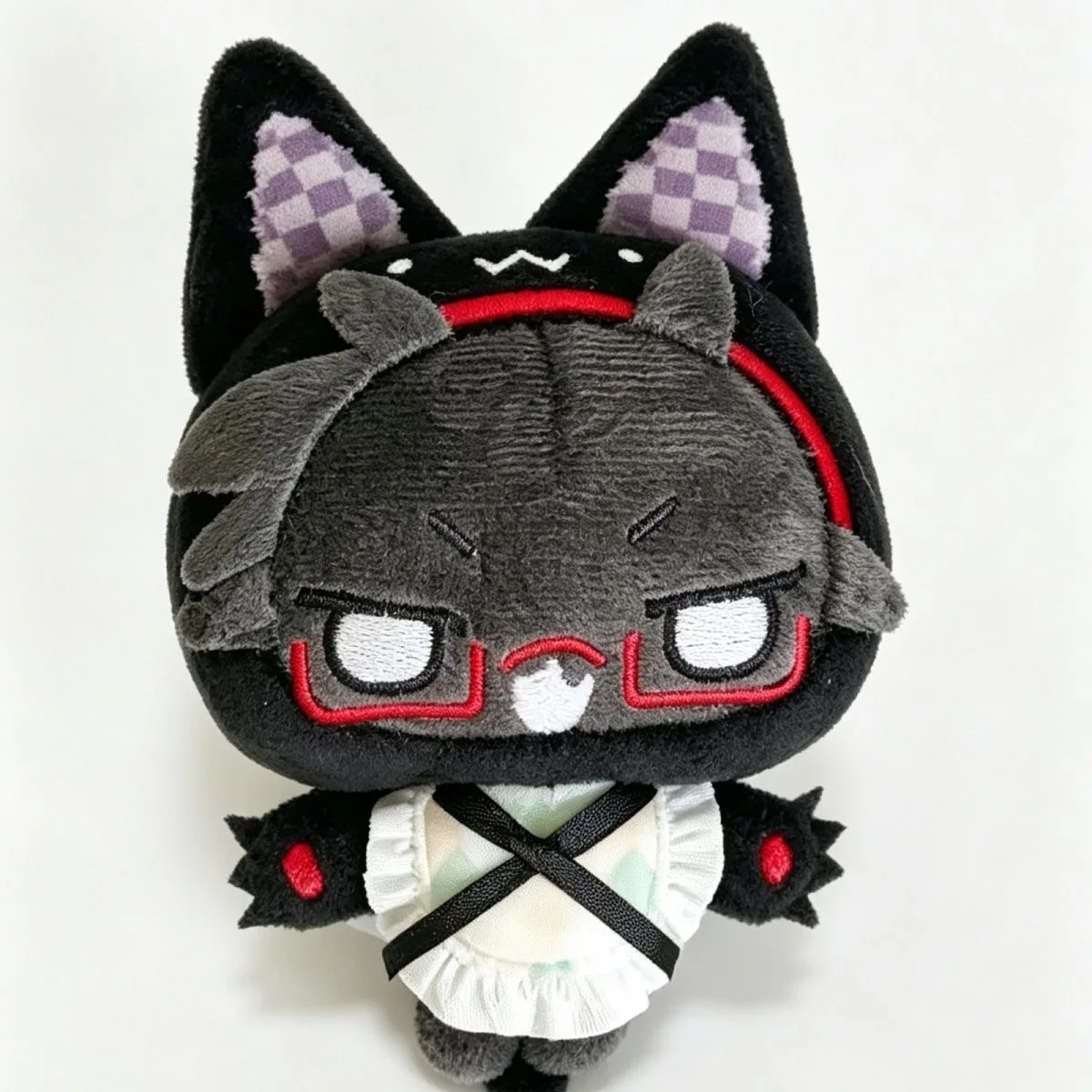 Stuffed 10cm Anime BadBoyHalo Plushie Doll Cosplay Plush Toys Figure Pandents Keychain Doll Toys Birthday Xmas Gifts