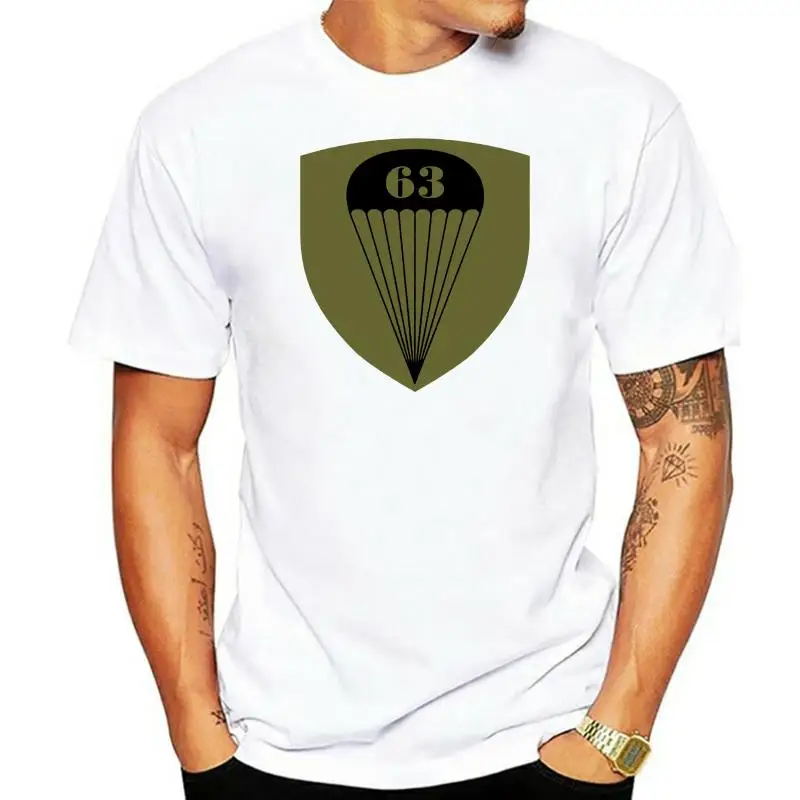 2022 Summer Fashion Casual Men O-Neck T Shirt Inspired Serbian Special Force, 63 Parachute Battalion Black Design T Shirt