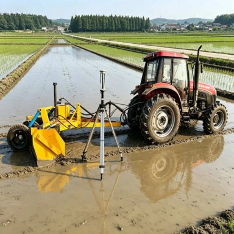 Efficient Agricultural Laser Grader & Land Leveling Machine, Tractor‑Towed Scraper with CE‑Certified Bearings
