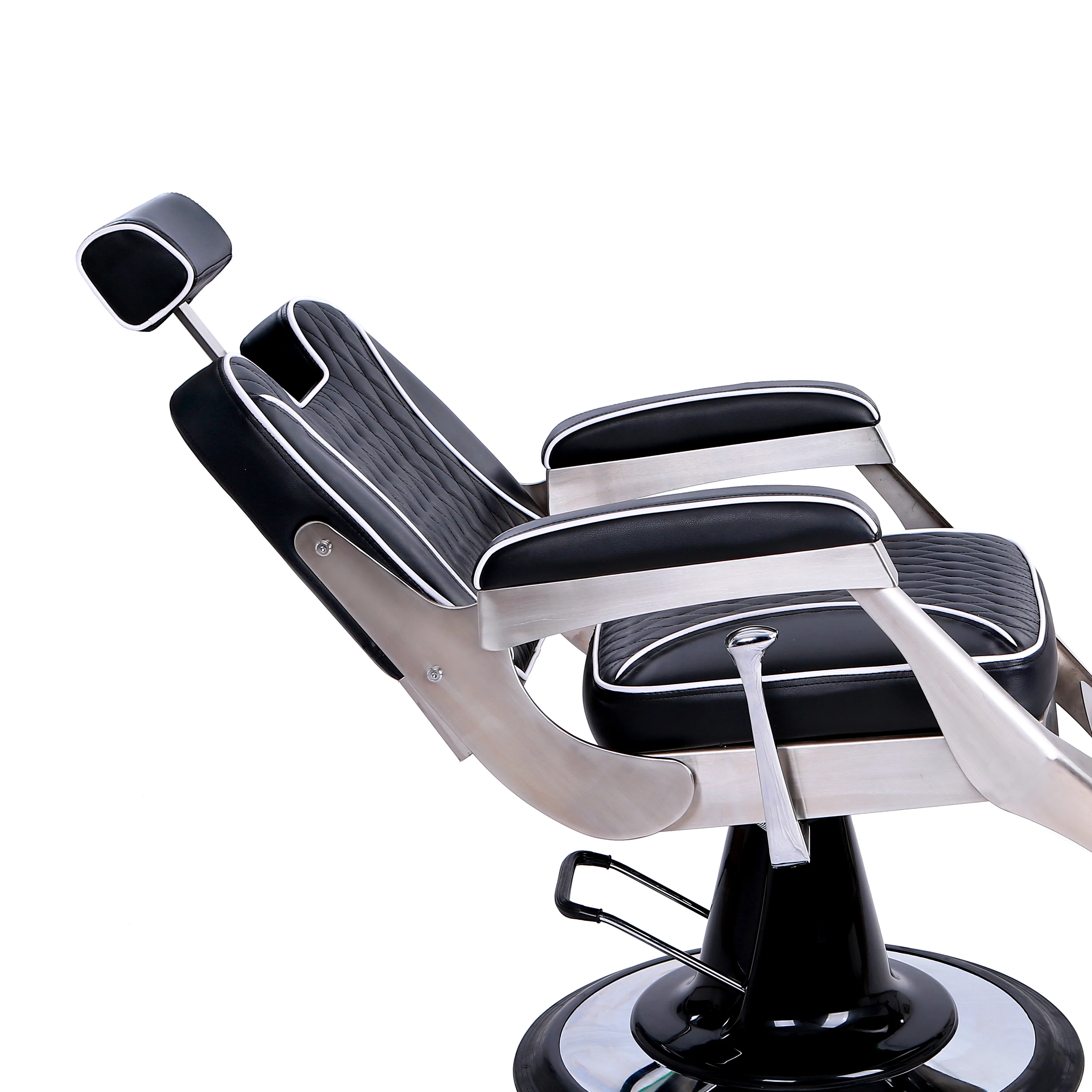 Ergonomic Design Durable Material Easy To Clean Modern Barber Chair For Stylish Salons
