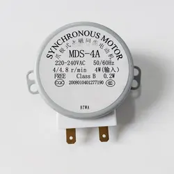 AC 220-240V 4W 4/4.8RPM 48mm Synchronous Motor for Air Blower 50/60Hz MDS-4A Tray Dropshipping
