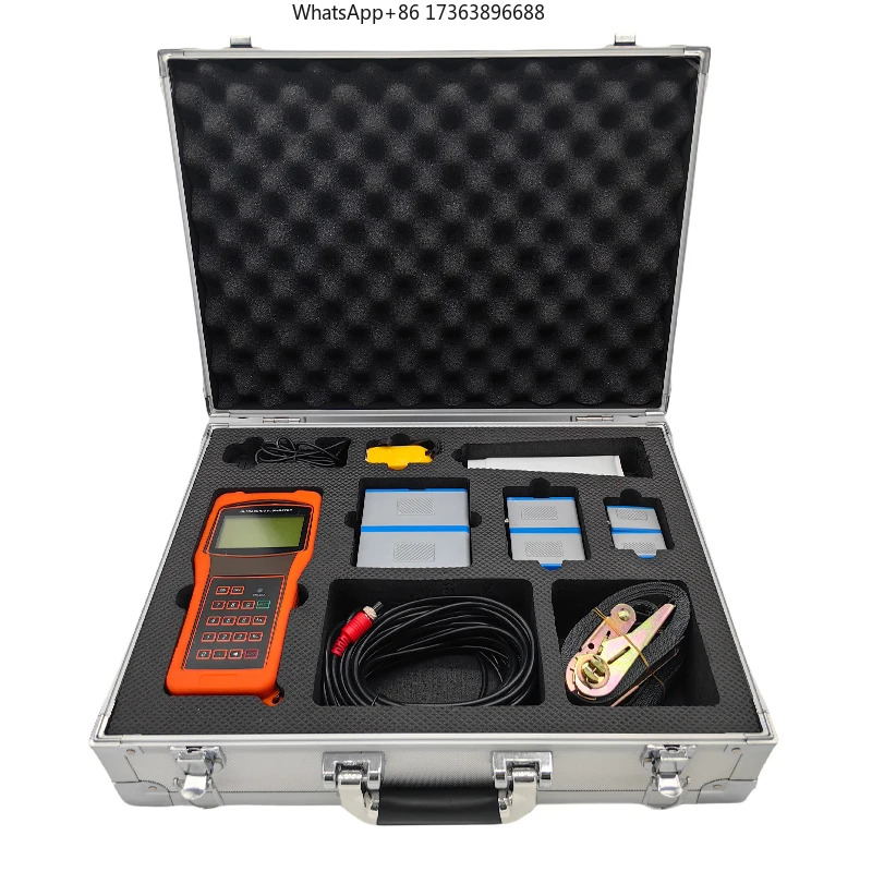 15-700mm 12 Inch Outside Digital Flow Meter Price Clamp on Handheld Ultrasonic Portable Water Flowmeter With Good Price