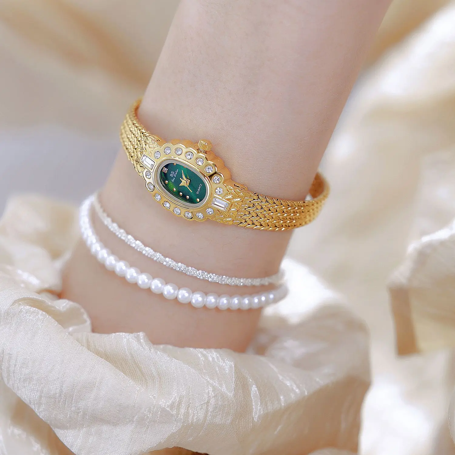 Элегантные модные женские часы, брендовые роскошные водонепроницаемые кварцевые часы с бриллиантовым циферблатом, подарок для подруги