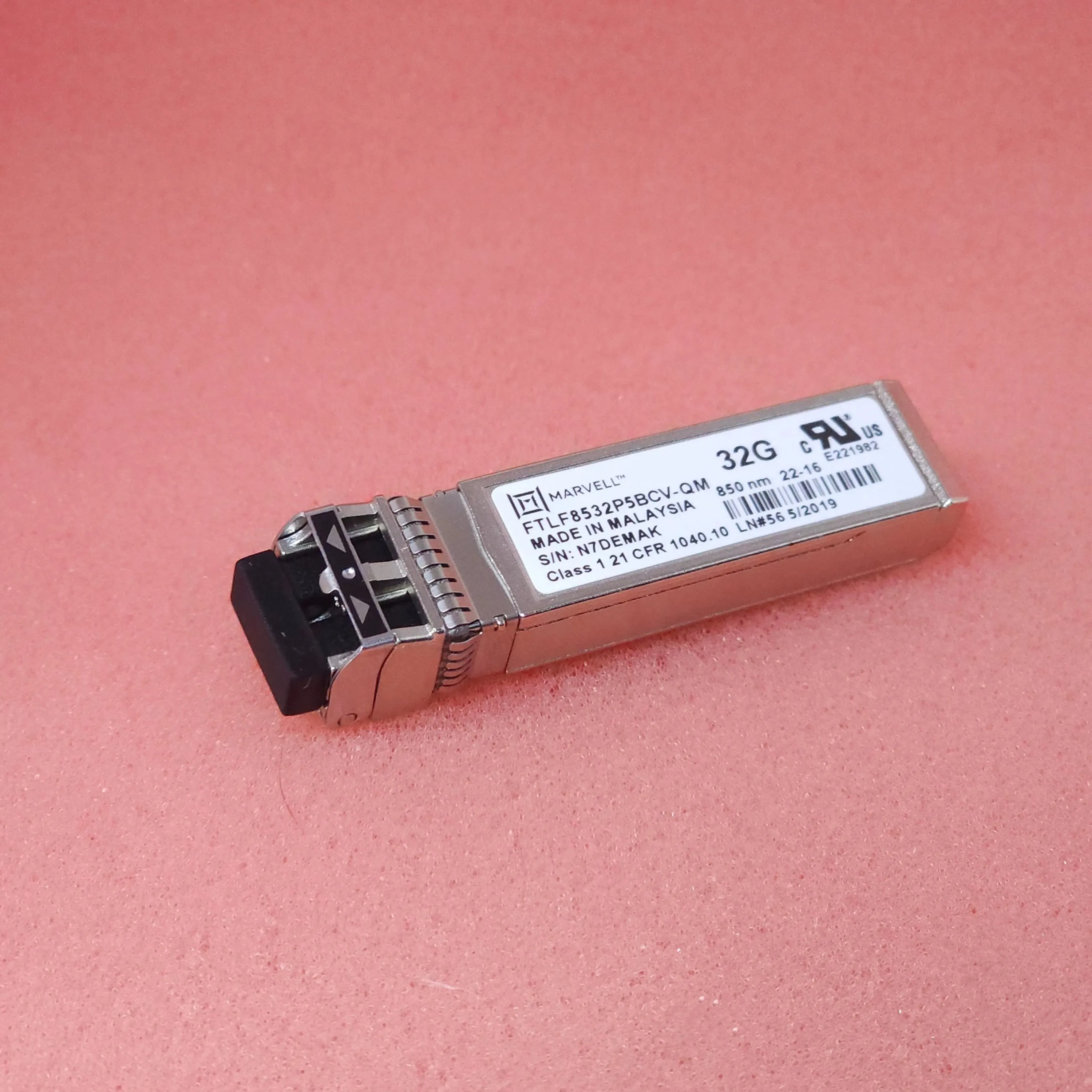 SFP 32GB MARVELL Transceiver FTLF8532P5BCV-QM 850NM 32G Fiber Optical Module