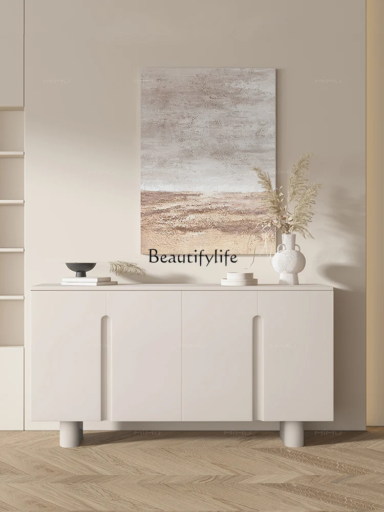 

Modern simple entry door multi-layer shoe cabinet solid wood living room entrance cabinet