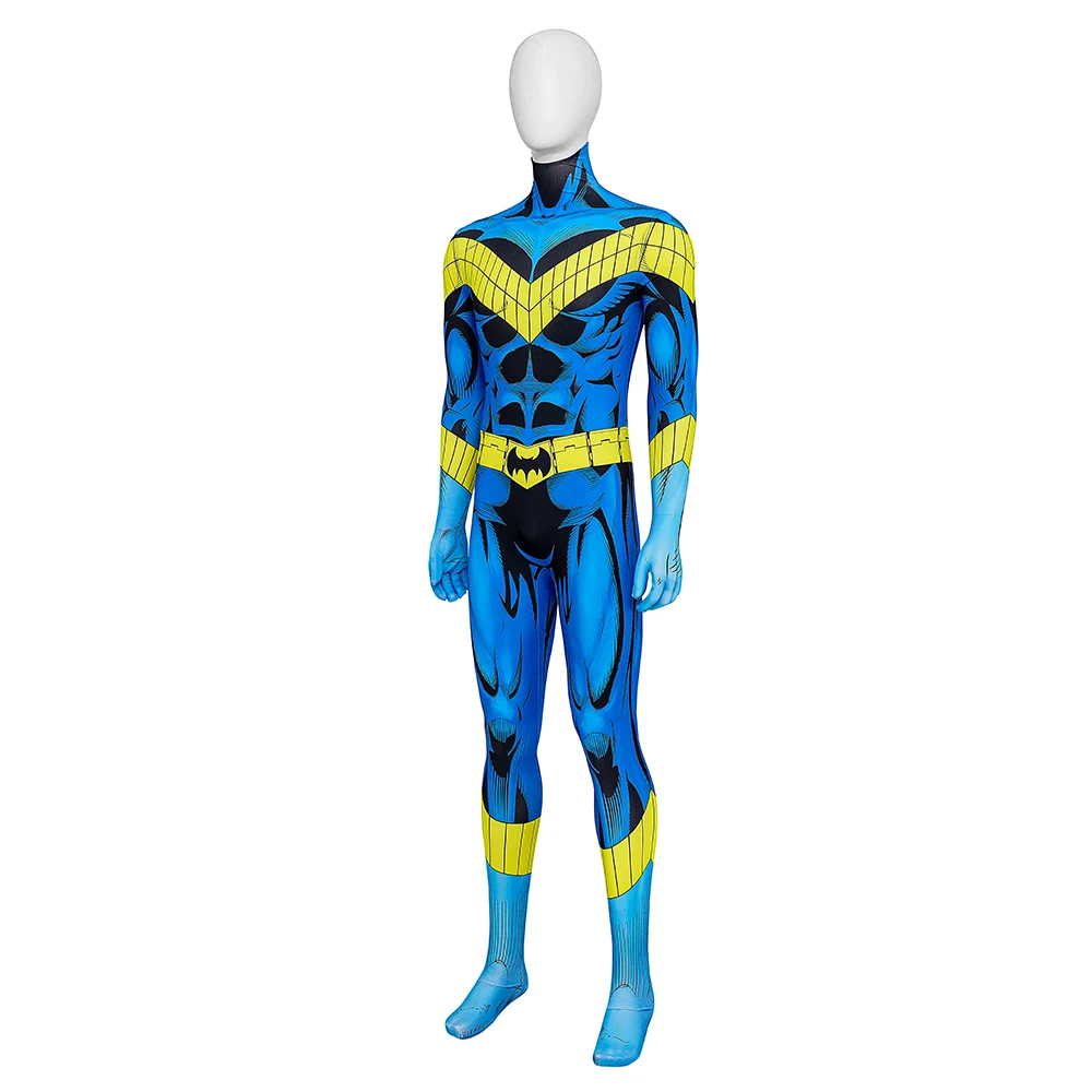 Titans Zentai Bodysuit Cosplay Kostüm Nightwings Man Disfraz Halloween CARNIVAL Party Oufits