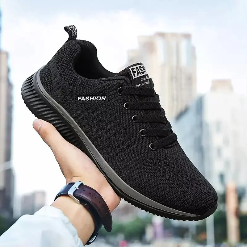 Men's and Women's Spring and Autumn Lightweight Sports Running Shoes Soft Comfortable Breathable Casual Sneakers