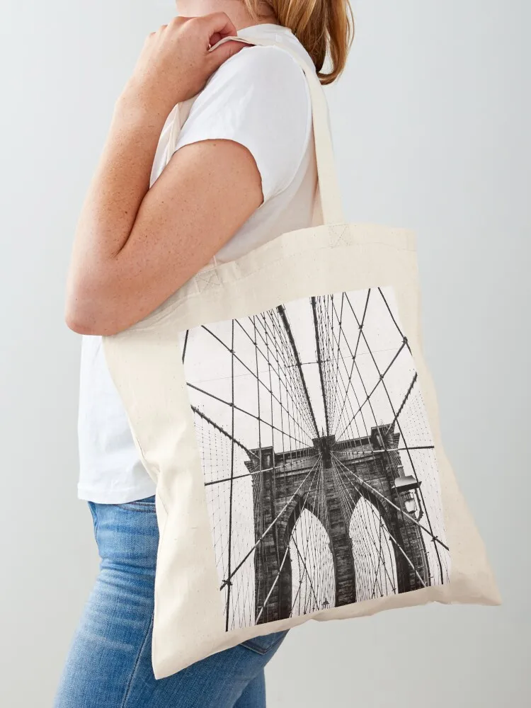 Brooklyn Bridge Web Tote Bag Women's bag cloth bag woman tote canvas Canvas Tote