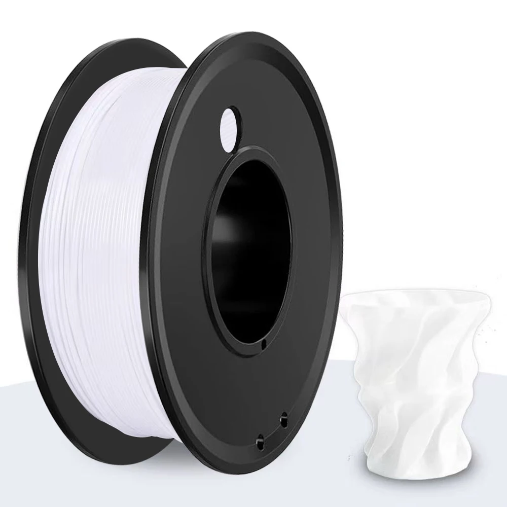 PETG 200G 3D-Drucker-Filament, Schwarz und Weiß, 1,75 mm, hochwertiges FDM-Druckmaterial, einfarbig, für 3D-Druck – Detail 3
