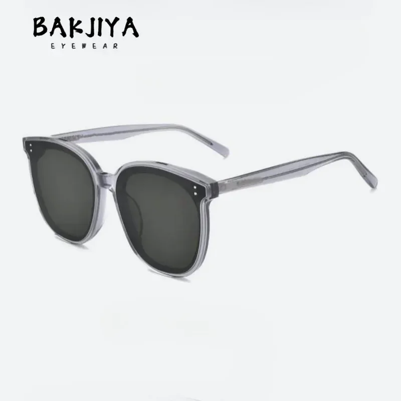 BAKJIYA New Fashion Men and Women Senior Acetate Sunglasses Luxury Designer Trend Style Outdoor UV400 Eye Protection Sun Glasses