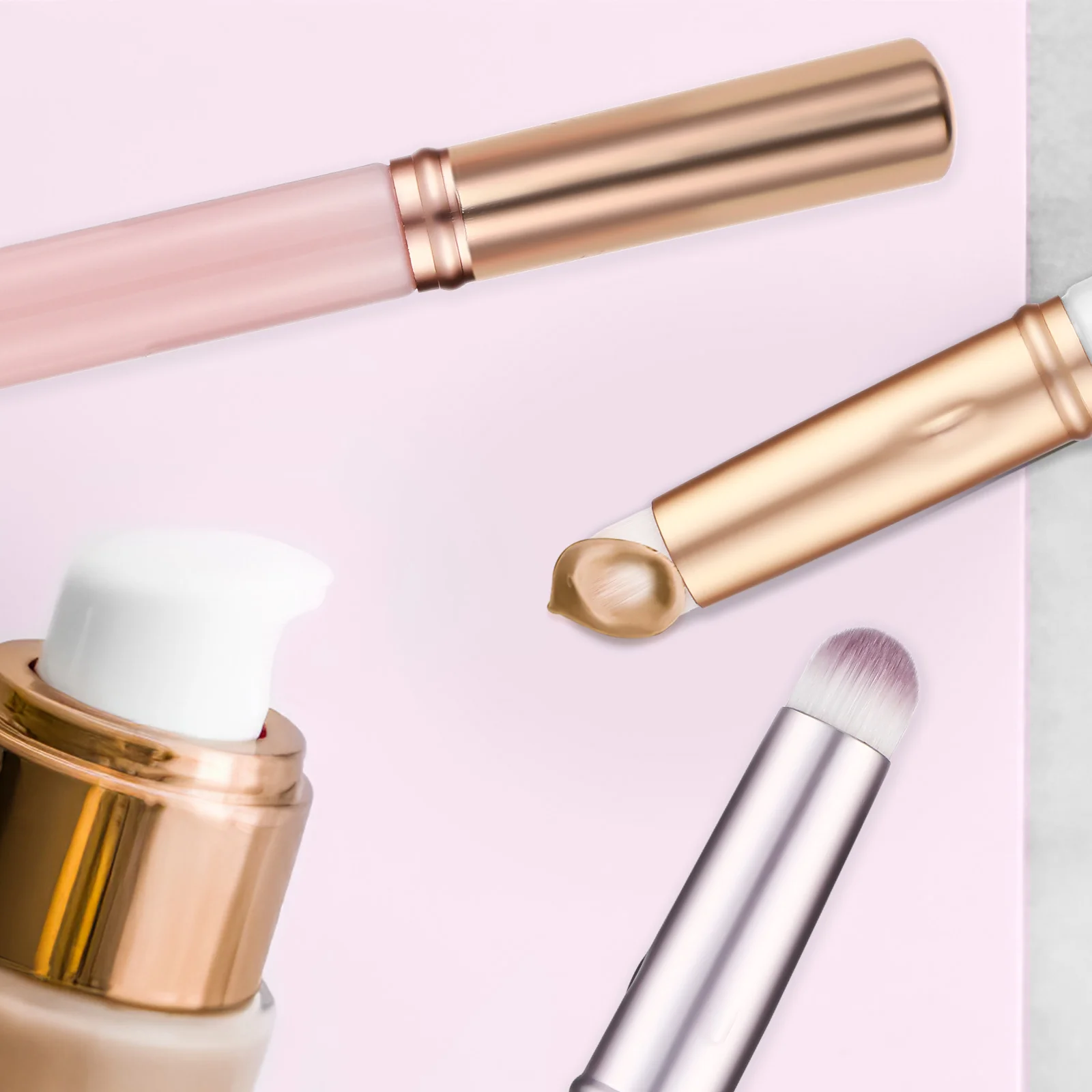 

Bristles Lip Brush Concealer Makeup Brushes for Lipstick Lasting Artificial Fiber