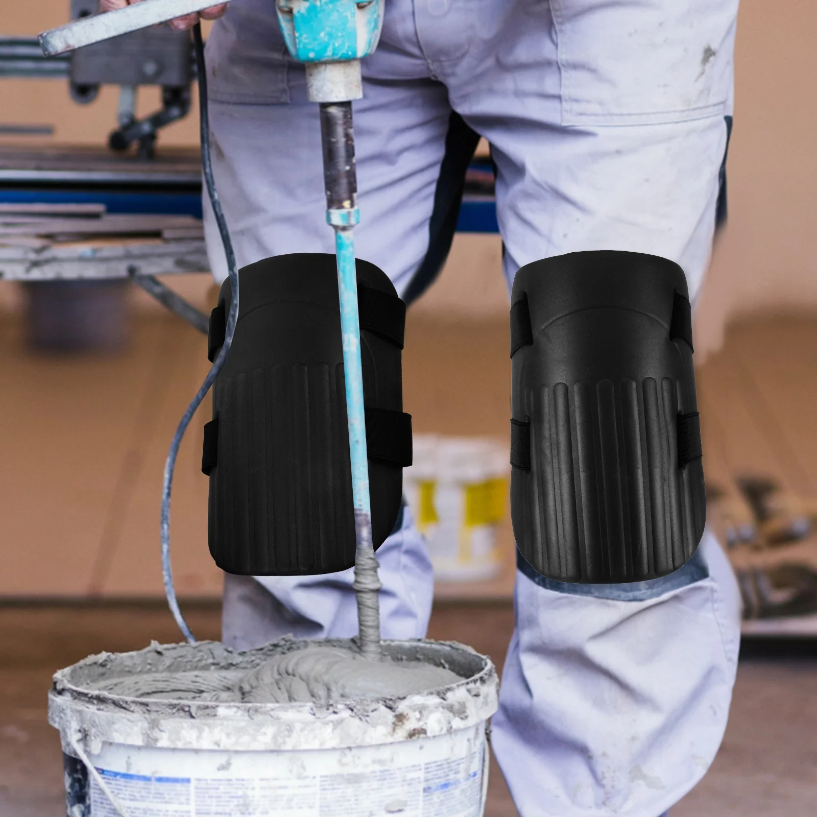 

1Pair Gardening Kneel Pads Waterproof Wear Resistant Knee Cushions for Construction Roofing Painting Comfortable Support