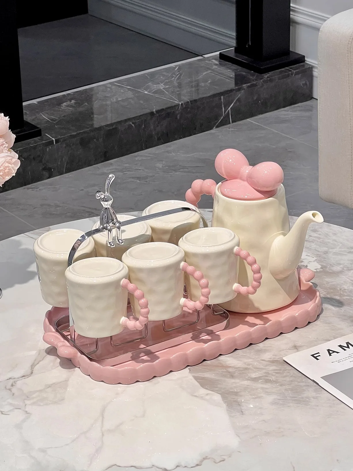 

Подарочная коробка для чайного сервиза, набор чашек для чайника, новый дом на новоселье, новогодний свадебный подарок на помолвку, сувенир