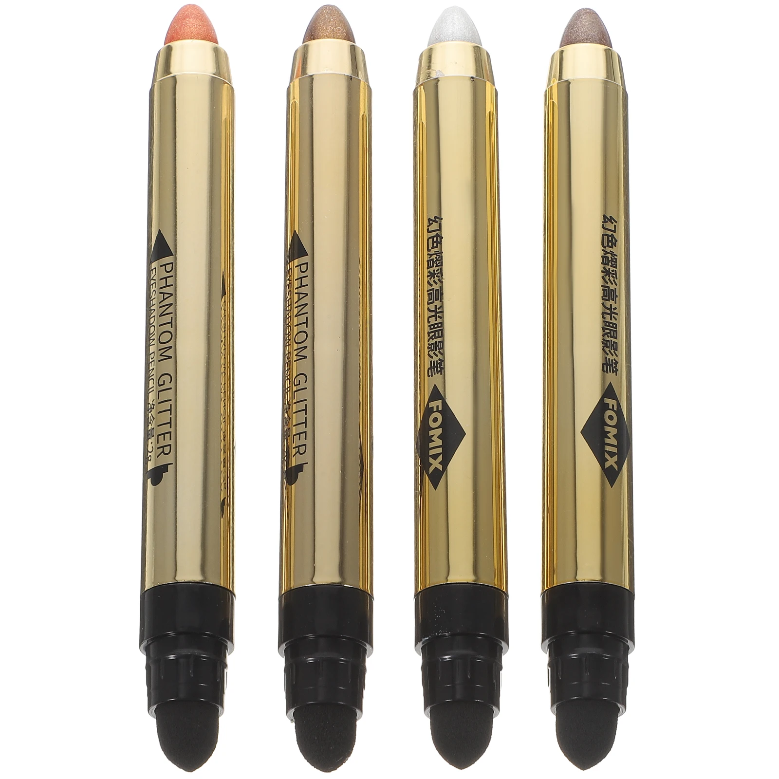 

4pcs Eye Shadow Pen Makeup Tools Plastic Eyeshadow Stick Sets Women Girl Cosmetics Sticks Natural Effect Party Gift
