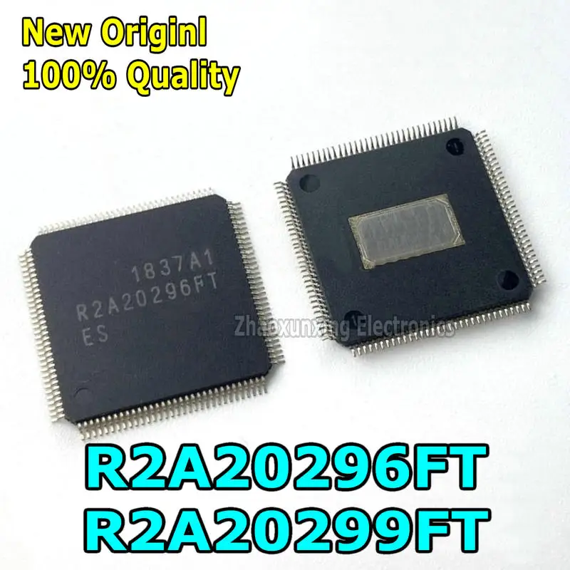 5PCS   New   R2A20296FT    R2A20299FT   R2A20296    R2A20299    QFP-128   Chipset