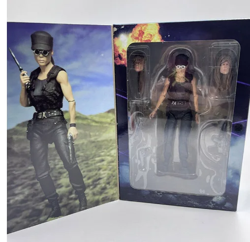 20cm The Terminator Sarah Connor Anime Action Figure PVC toys Collection figures for friend gifts