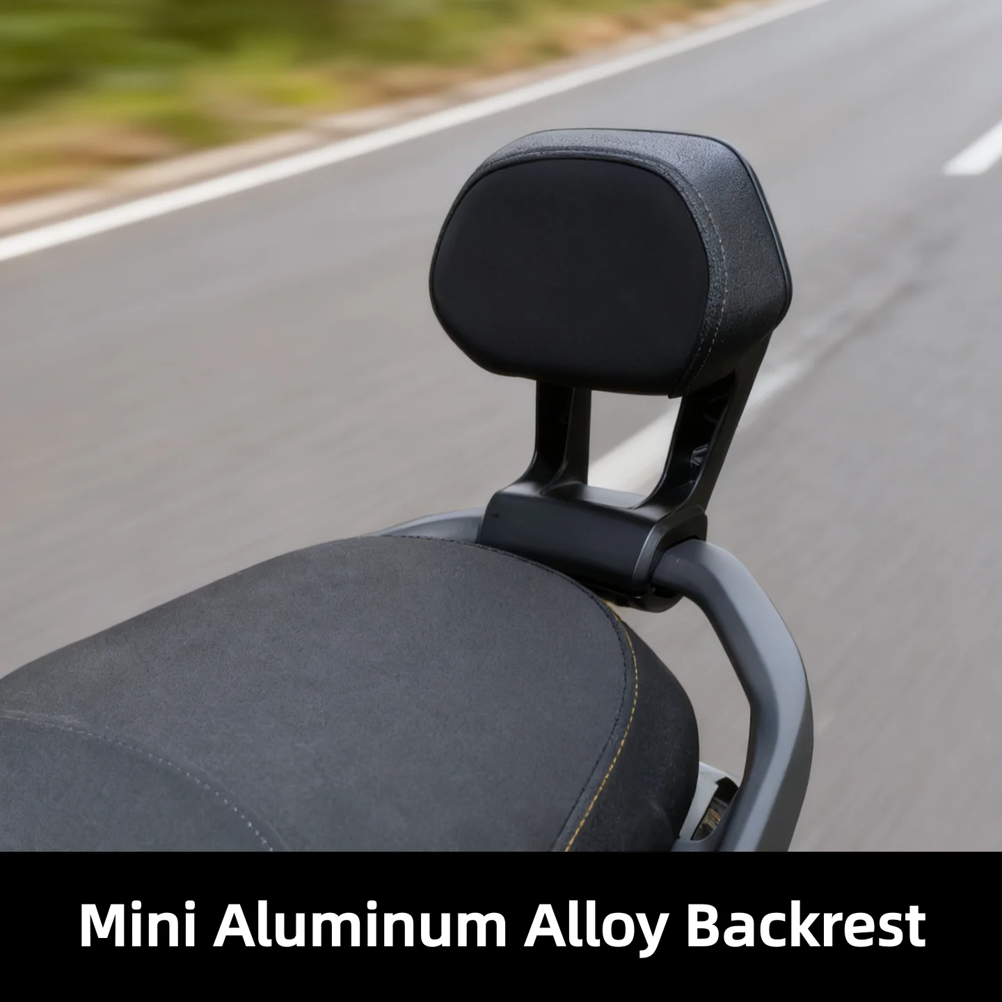 For Ninebot M5 100/125/200 electric scooter aluminum alloy small rear backrest, dedicated retrofit accessory