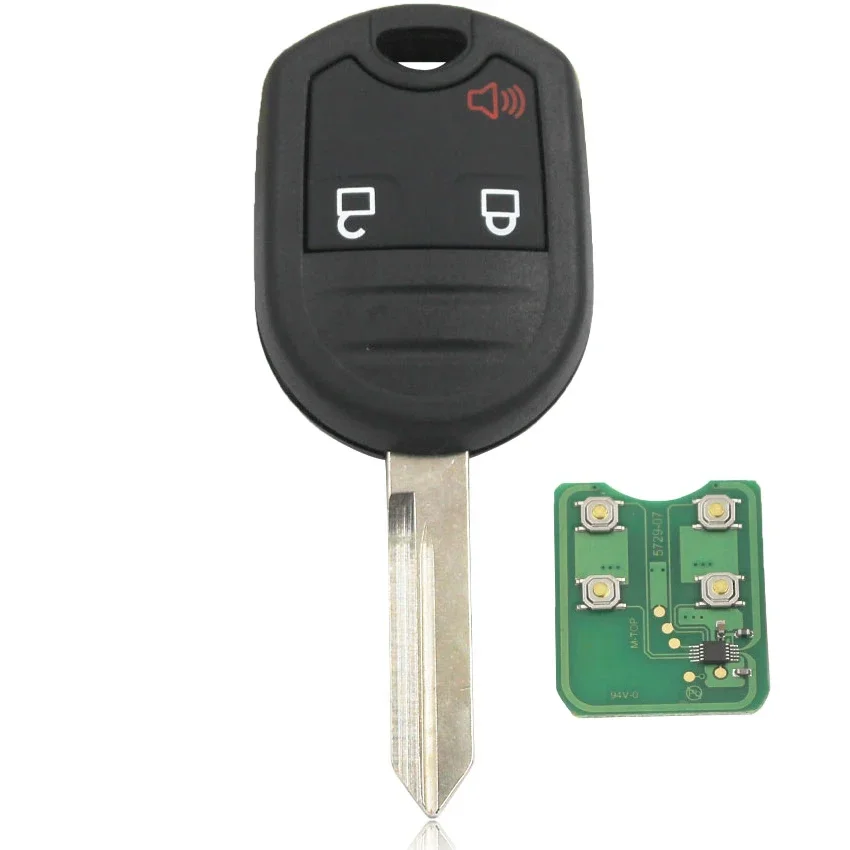 3/4/5 Button Remote Key Fob for Ford Expedition Explorer Taurus Flex 315/433MHz with 4D63 80bit Chip FCC: CWTWB1U793