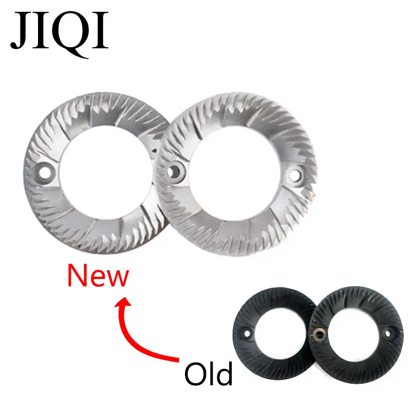 JIQI Thickened Wear-resistant grind blade of Coffee Grinder Cutter Disc Blade Coffee Bean Grinding machine Disc Accessories 1set