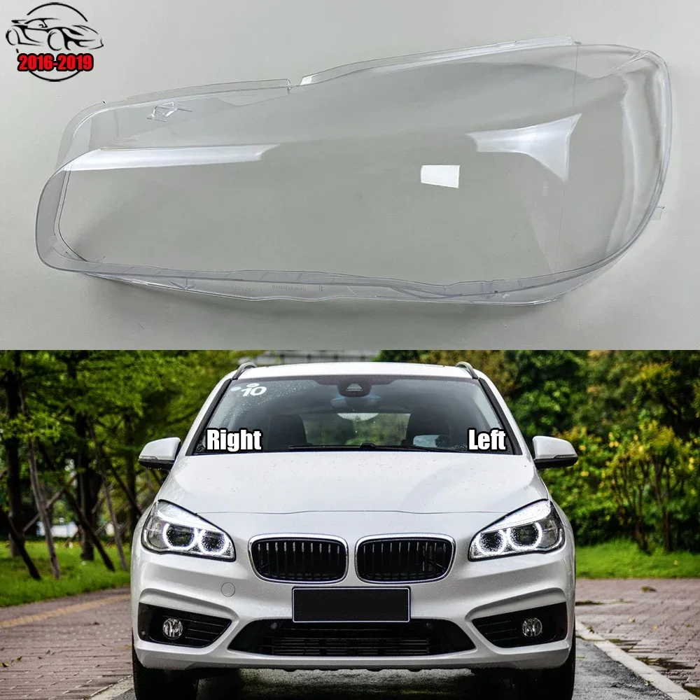 

Для BMW 2 серии Wagon F45 F46 216i 218i 220i 225i 2016-2019 фара прозрачная крышка абажур корпус фары из плексигласа