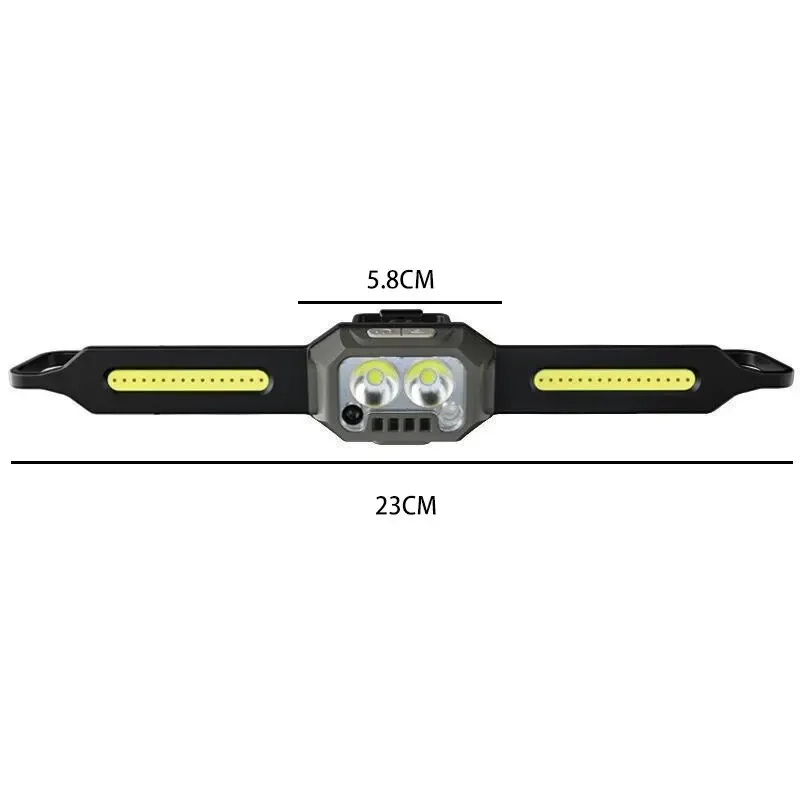 Powerful Headlamp Led Rechargeable High Power Led Flashlights Helmet Lamp Cap Light Convoy Long Lasting Rechargeable Lamps Ultra