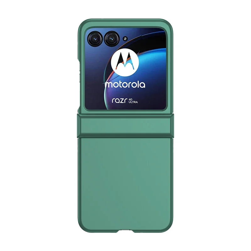 Skin Feel Case for Motorola Razr 40 50 Moto Razr40 Razr50 Ultra 5G Solid Color 3-piece Hinge Set Protection Anti-Scratch Cover