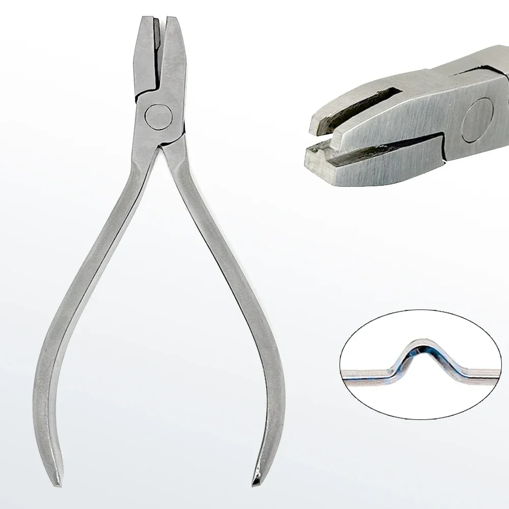 

Стоматологические V-образные плоскогубцы, формирование гибки петли, ортодонтические плоскогубцы, щипцы для гибки проволоки, инструмент из нержавеющей стали