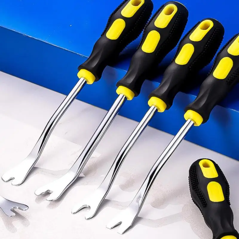 1 szt. Ściągacz do gwoździ, narzędzia do podważania, śrubokręty typu UV, wykrętak do gwoździ, narzędzie do usuwania gwoździ do napraw domowych, akcesoria warsztatowe, narzędzie ręczne.