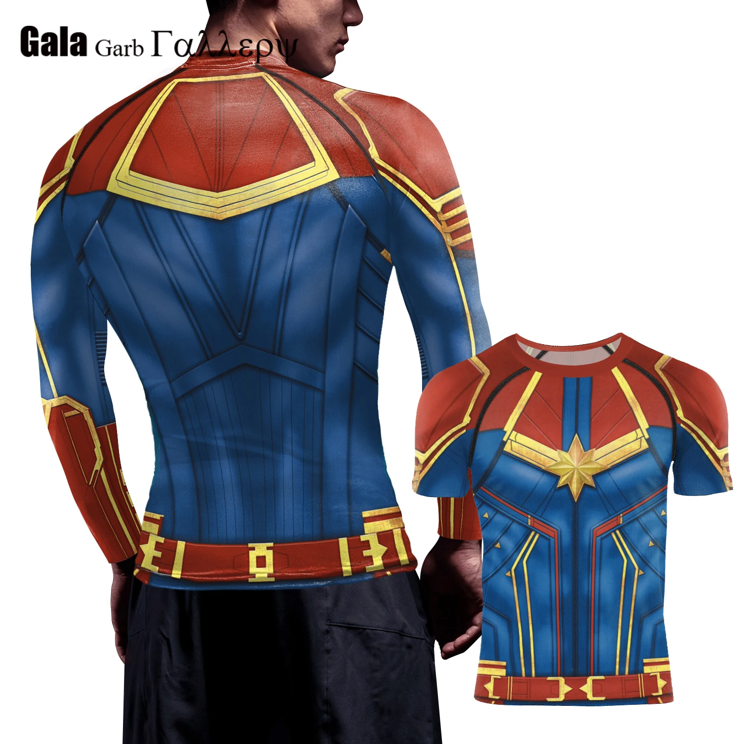 Camiseta de compresión de Spiderman Iron Man para hombre, camisetas deportivas de manga corta, camisetas deportivas para Fitness, novedad de 2026