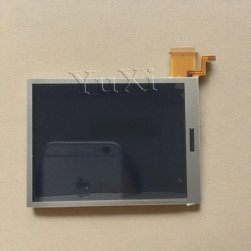 YuXi-piezas de repuesto de pantalla LCD, Panel digitalizador de pantalla táctil, parte inferior superior, superior e inferior, 3DS, 1 unidad