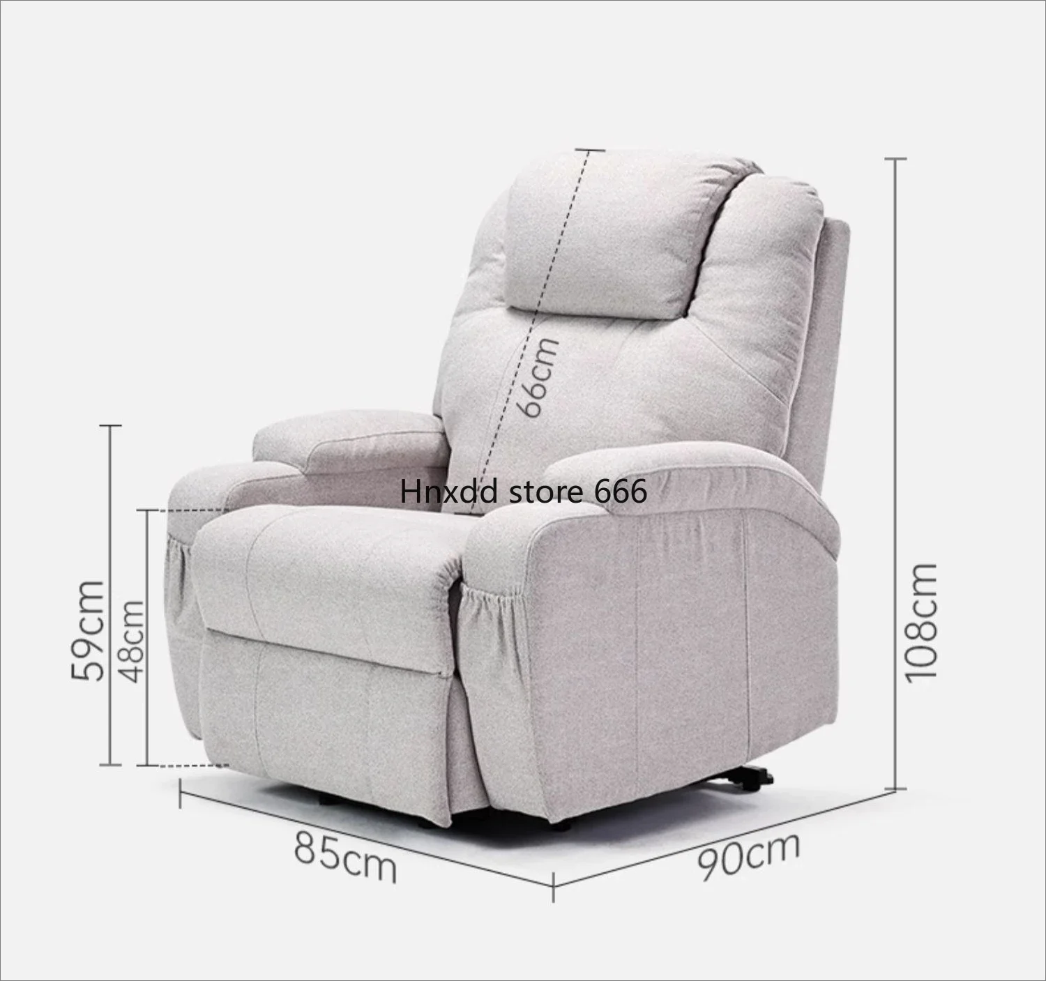 Elderly sofa electric help fabric single multi-functional lifting chair for the elderly