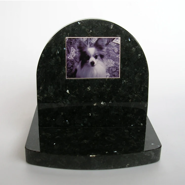 Granite Stone Monument Custom Headstones Memorial Dog Tombstone Personalized Cat Gravestone for Pets With Picture