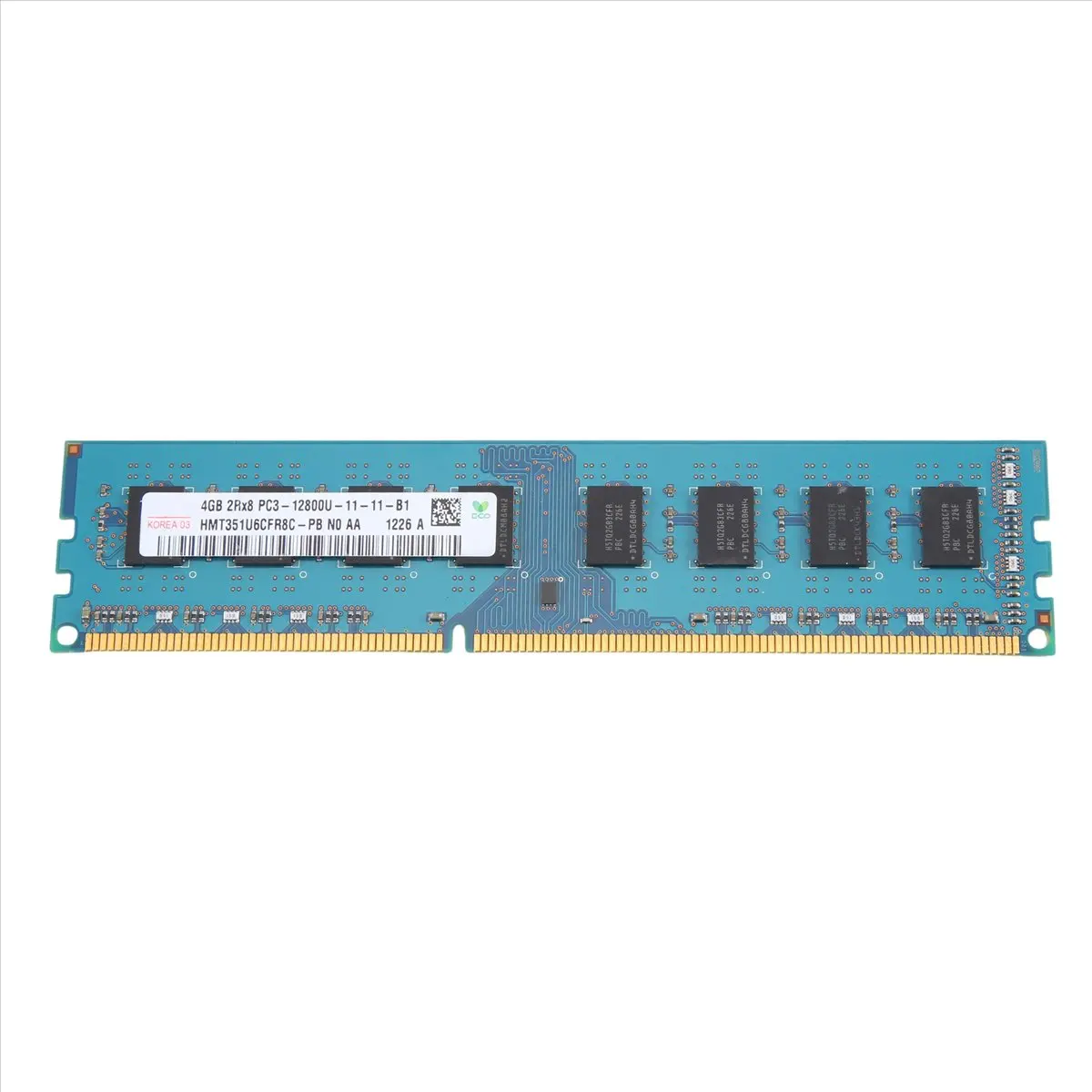 TCE For DDR3 4GB RAM Memory PC3 12800 1600Mhz 1.5V 2RX8 Dimm 16 IC 240Pins Only for Memory