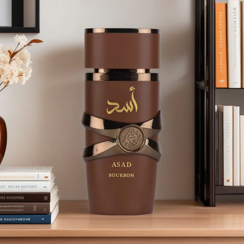 ASAD eau de toilette spray - bruin, 100ml, blijvende geur voor mannen en vrouwen, perfect cadeau, geschikt voor dag en vrije tijd