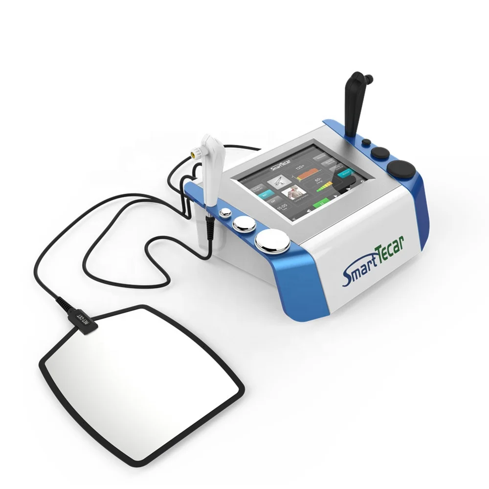 

Europe Top selling Smart Tecar 448K RF Cet Ret Tecar Therapy Physiotherapy For Relieve Pain