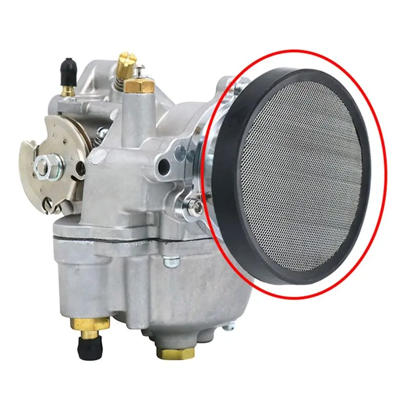 Motorcycle Carburetor Air Filter Velocity Stack With Net For Model S&S Super E Super G Motorcycle Parts-T48C