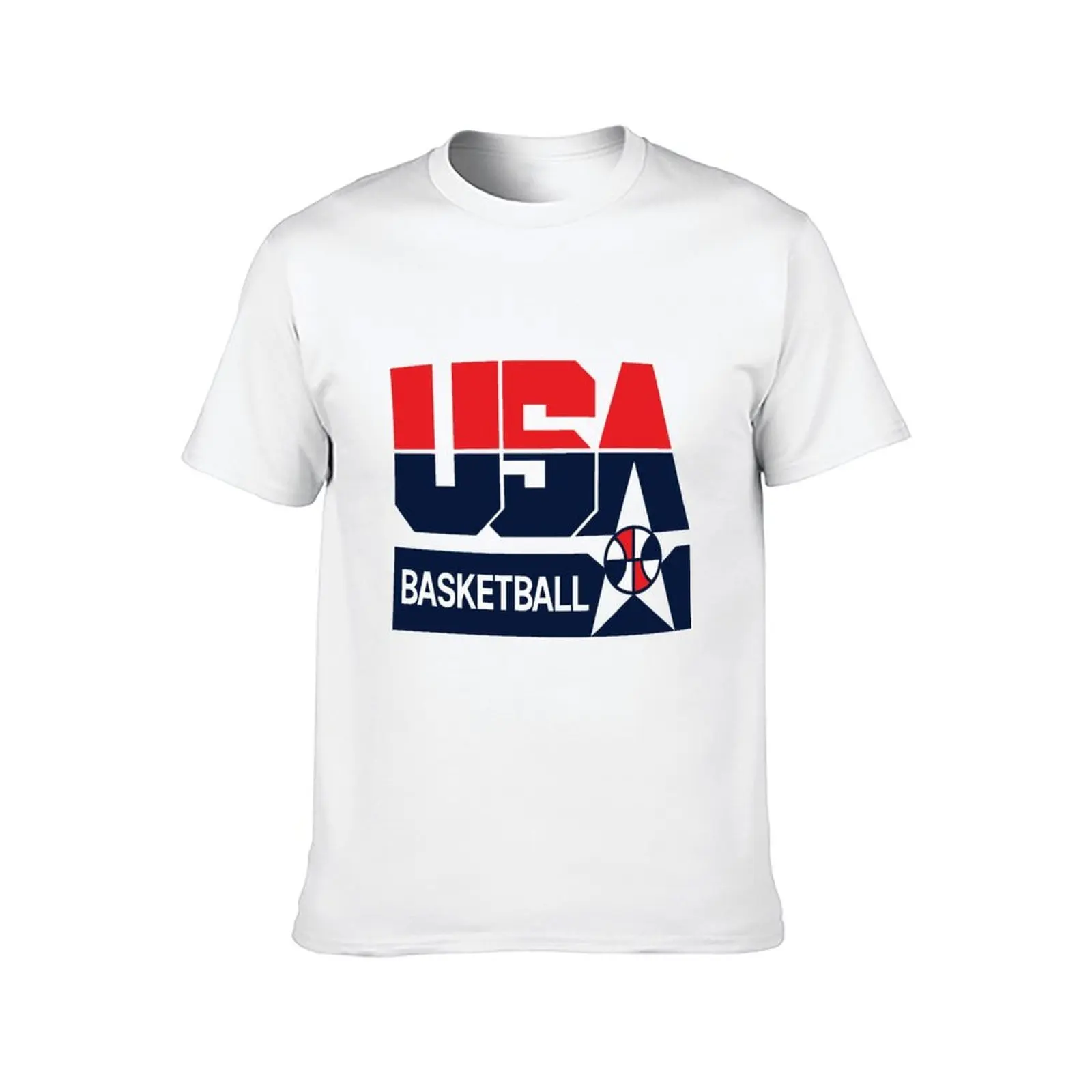 usa basket T-Shirt t shirts for man pack white t shirts with prints T-Shirt