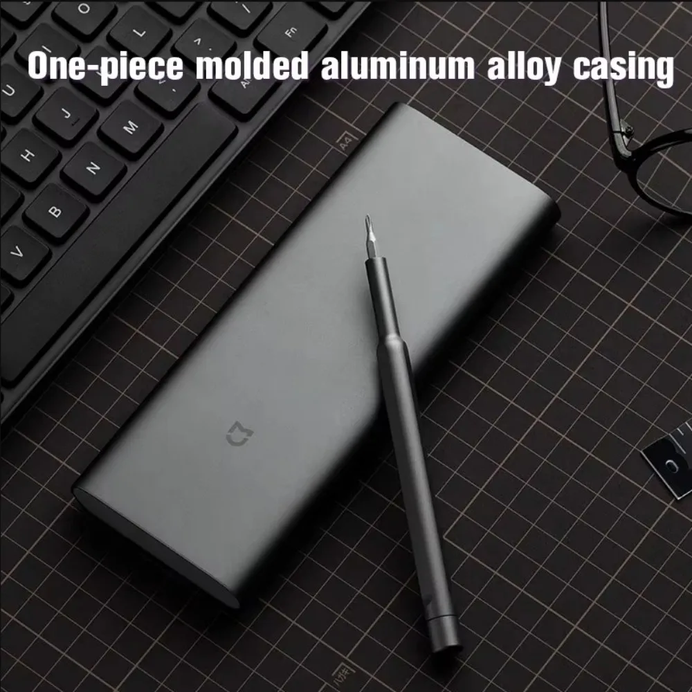 NEW MIJIA Precision Screwdriver Set Aluminum Alloy Housing, 24 Precision Bits, Magnetic Bit Holder, Ergonomic Grip Handle CN.