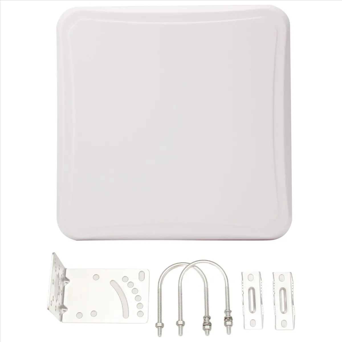 【DT56】RFID Reader/Writer Antenna 868/915 MHz 10DB Circularly Polarized Identification Antenna Lora Flat Panel Antenna N Female