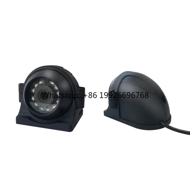 

Waterproof Backup Camera System with Monitor Metal Black 1080P HD for Cars Buses Trucks