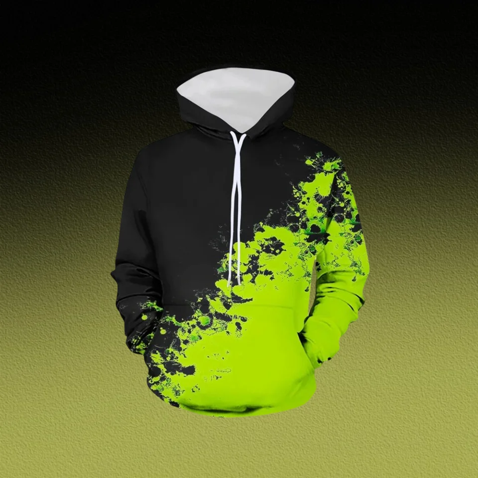 

New Fashion 3D Graphic Casual Hoodie Men Y2k Tops Women Outdoor Street Hoodie Gym Sweatshirt Kid Oversize Harajuku Casual Hooded