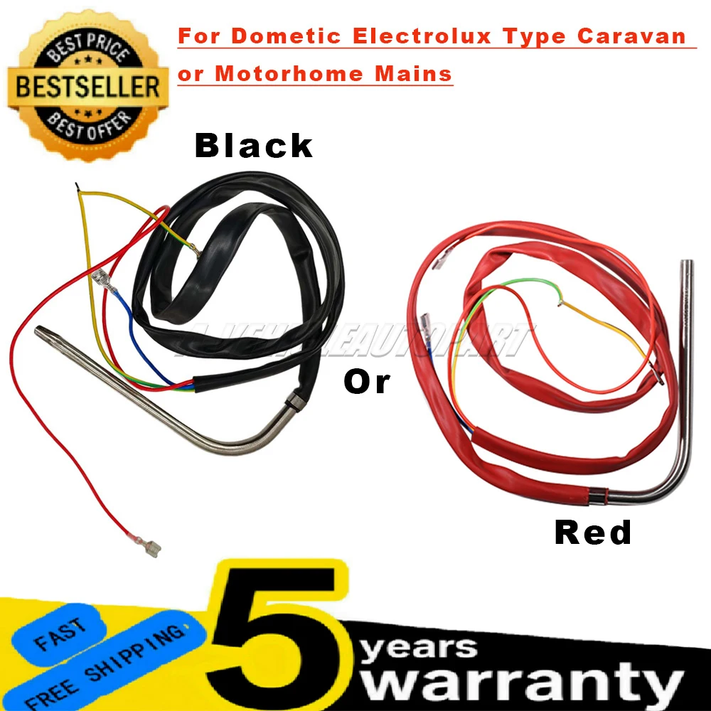 

Fit For Dometic Electrolux Type Caravan or Motorhome Mains Fridge Element 240V 125W FE1 Black or Red